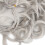 Matte Silver Long Curly Braided Wig 28.3in 72cm 8