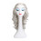 Matte Silver Long Curly Braided Wig 28.3in 72cm 7