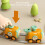 Toy Train Car with Whistle Sound and Changeable Face 6