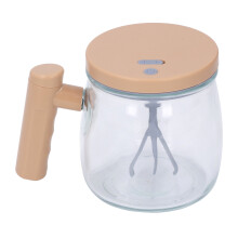 Khaki 400ml Rechargeable Self Stirring Mug, 10x11cm