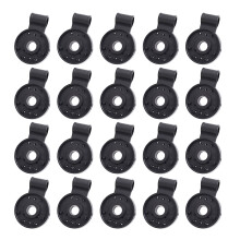 Heat Insulation Net Fastening Clip Windproof Tarp Clamp Shade Sail Accessories For Anti Bird Netting Garden Agriculture Net Fixing Tool Black