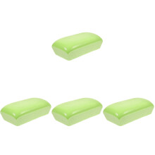4Pièces Pain Décoratif PU Vert Jouet Anti-Stress Enfant Réaliste
