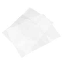 Poly Binding Cover Letter Size, Durable PVC Clear Sheet Covers with Scratch-Free Edge for Business and School Reports (2PCS)