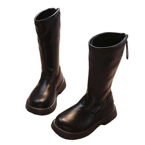 Children's Boots, Single Boots, Long Boots With Zip Ties, Long Boots 1