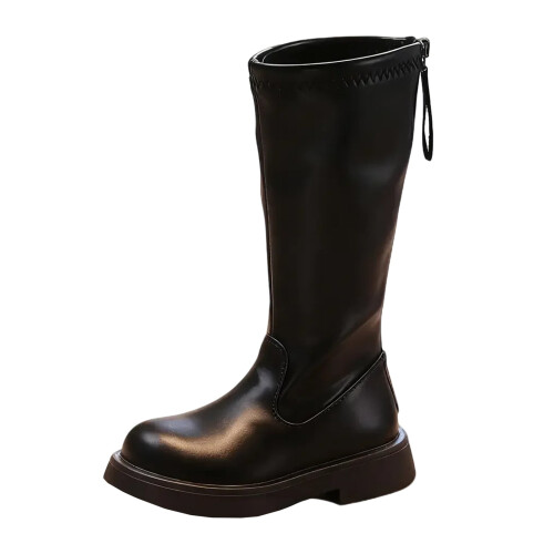 Children's Boots, Single Boots, Long Boots With Zip Ties, Long Boots 2