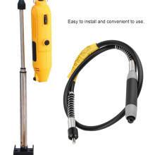 6mm Drill Chuck Flexible Shaft for Large Electric Grinder - Easy Assembly & Use