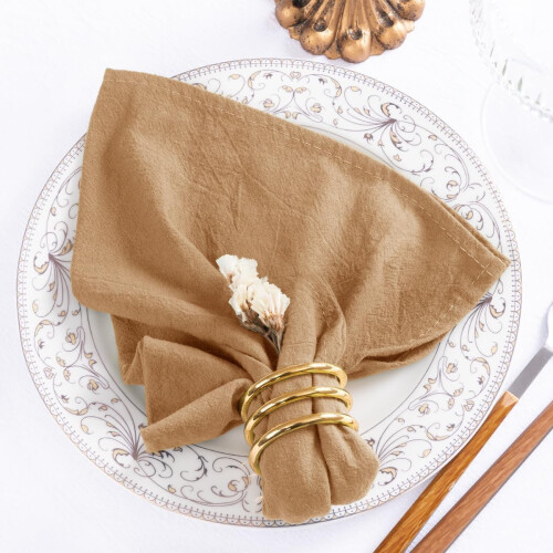 Green Easter Cloth Napkins Linen Cotton 6 Pack 2