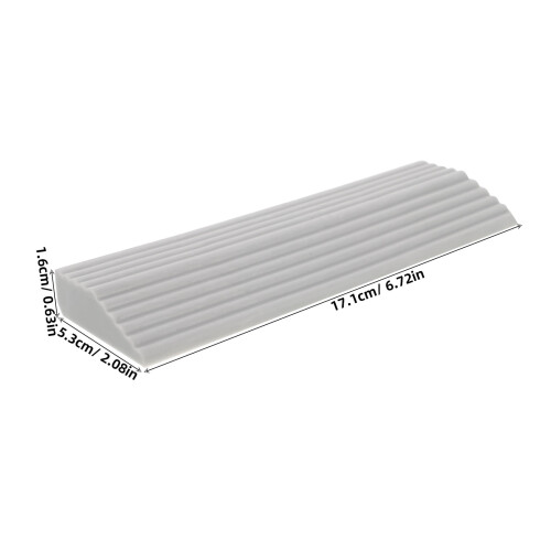 Ibasenice Rubber Handicap Ramp Grey 1 Piece 1