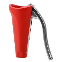 Serrated Bite Design Nut Cracker Heavy Duty Shell Cracker Tool Made Of High Hardness Aluminum Alloy Hollow Barrel Shape Nutcrackers Opener For