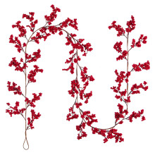 Red Berry Garland1.8m Bendable Indoor Outdoor Decor