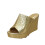 Willtoo Women's PU Platform Wedge Slides – Wide Strap 3