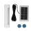 LED-campingrørlampe med solcelle- og USB-lading 1