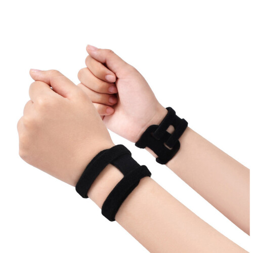 Justerbar håndleddsbinding - Håndleddsstøtte for trening Black