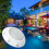 Φως LED χαμηλής τάσης AC12V για υποβρύχια πισίνα, LED με αλλαγή χρώματος, IP68Waterproof RGB, φως 3