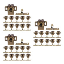 3 Pack Wardrobe Door Catch Push Open Catches Closet Ball Toggle Clip