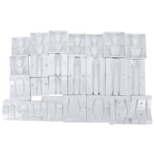 Edible Art Body Mold For Cake Decorating Supplies, Food Safe Plastic Figure Mould Set Suitable For Wedding Christening Party Favors With Consistent