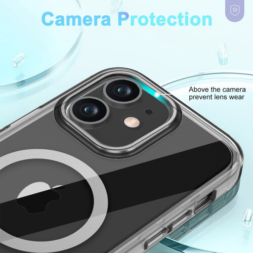 Μαγνητική θήκη iPhone11 με ενσωματωμένη προστασία οθόνης, ανθεκτική στους 2