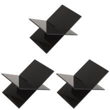 3Pièces Support De Lecture Noir En , Stand Livre Polyvalent