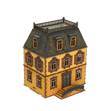 1:72 Model Architecture Building Model 3D Puzzle Handmade DIY Craft DIY Assembly Creative for Boys Girls Dioramas