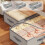 Under Bed Storage Bag Striped Moistureproof Foldable 1