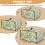 Toaster-Ofenabdeckung mit Sonnenblumenblattmuster, Leinenoptik, Polyester 8