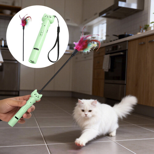 Katzen-Spielstab, USB-C-aufladbar, 1 Stück 1