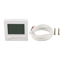Programmerbar termostat med LCD-skærm, smart termostat til elektriske varmesystemer, mikrocomputerstyret højpræcisionstemperaturregulator