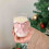 Pink sløjfe glas champagneglas 8oz 4