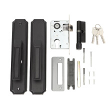 Complete Door Lock Kits Versatile Interior Door Locks Manganese Steel Door Handles With Keys Universal Door Lever Lock Set For Schools Offices