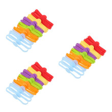 72Pcs Food Grade Silicone Wine Glass Markers for Events and Home Use