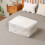 Foldable Plastic Storage Box Under Bed Odorless Moistureproof for Pillows Coats Blankets White Translucent Organizer 1