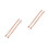 2Pairs Light Brown PU Bag Straps Thick Replacement Handles 1