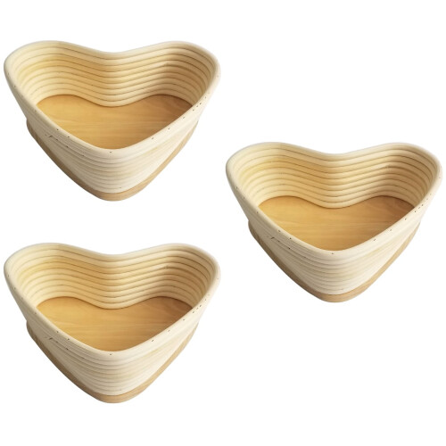 3 PCS Roti Bread Dough Rising Basket Fermentation Tool