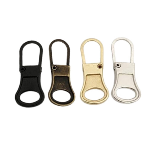 ROSENICE Metal Zipper Pull Tab Rectangular Heavy Duty 2