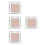 4Pièces Palette Yeux Beige Mat Naturel Et 1