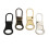 ROSENICE Metal Zipper Pull Tab Rectangular Heavy Duty 5