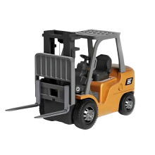 1:50 Scale Diecast Forklift Toy with Movable Joint – Alloy Model for Kids, Collectors & Decor; Compatible with LEGO