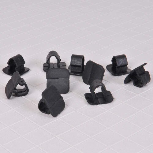 Engine Hood Insulation Pad Retainer Clips 10 pcs