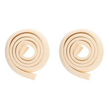 2Pcs Child Proof Edge Protector Strip Beige Soft Furniture Guard