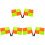 6 Pcs Flags Corner Flag Football 1