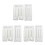 6Sets White Clip Embroidery Frame Durable Square DIY Cross Stitch Tool 1