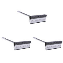 3Pcs Window Squeegee Kit Coffee Microfiber Streak- Cleaner