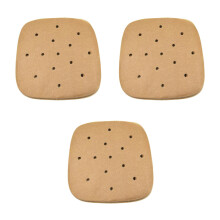 600Pcs Water Proof Bbq Sheets Khaki for Baking and Barbecue Supplies