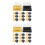 200Pcs Portable Square Bakery Boxes and Cookies Storage 1