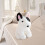 Soft Bull Terrier Plush Pillow 12 inches 5
