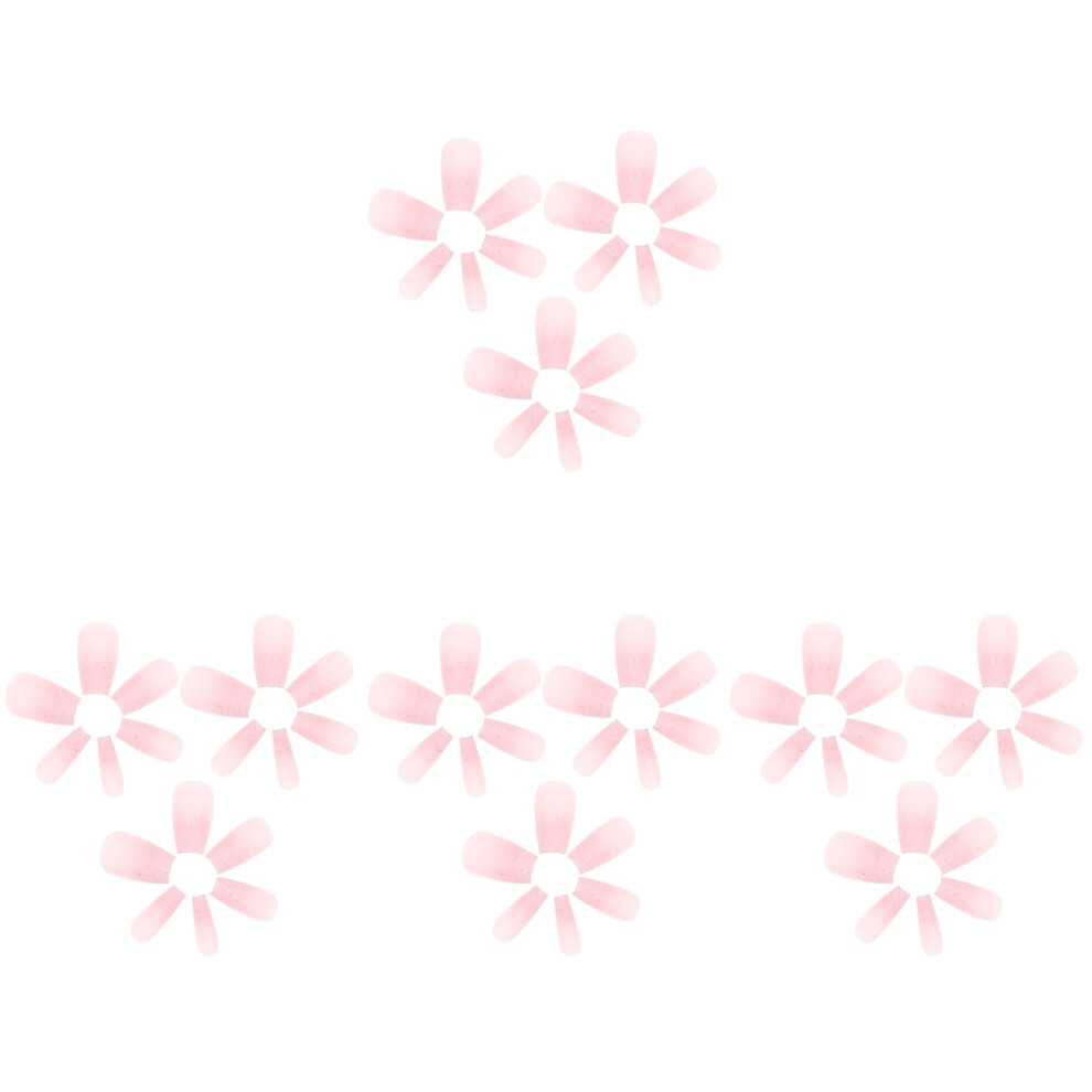 Solustre Pink 96Pcs Abs Press On Fake Nails For Women Manicure Art Glue On Tips