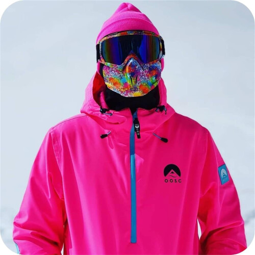 Μάσκα Snow Ninja, γυαλιά μάσκας Snow Ninja, μάσκα εξωτερικού χώρου κατά της ομίχλης, ζεστή 1