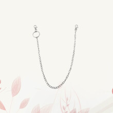 Plated Metal Trousers Chain for Pants Fashionable Punk Jeans Accessory with Smooth Surface