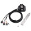 Universal Desktop Switch Extension With Match In Sensor Fingerprint Technology Compatibility Reset Button Dual USB And Audio Jacks For Everyday Use 6