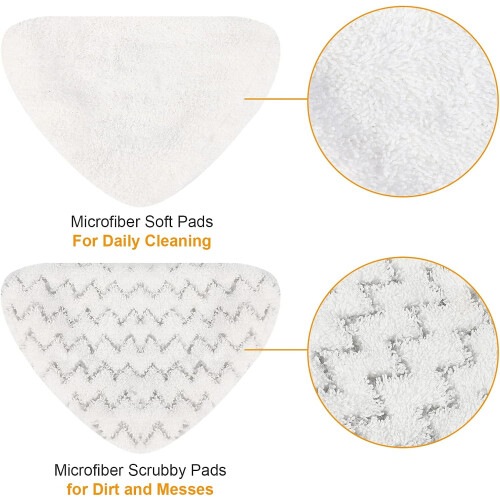Bissell PowerEdge Steam Mop Replacement Pads 4 Pack 1
